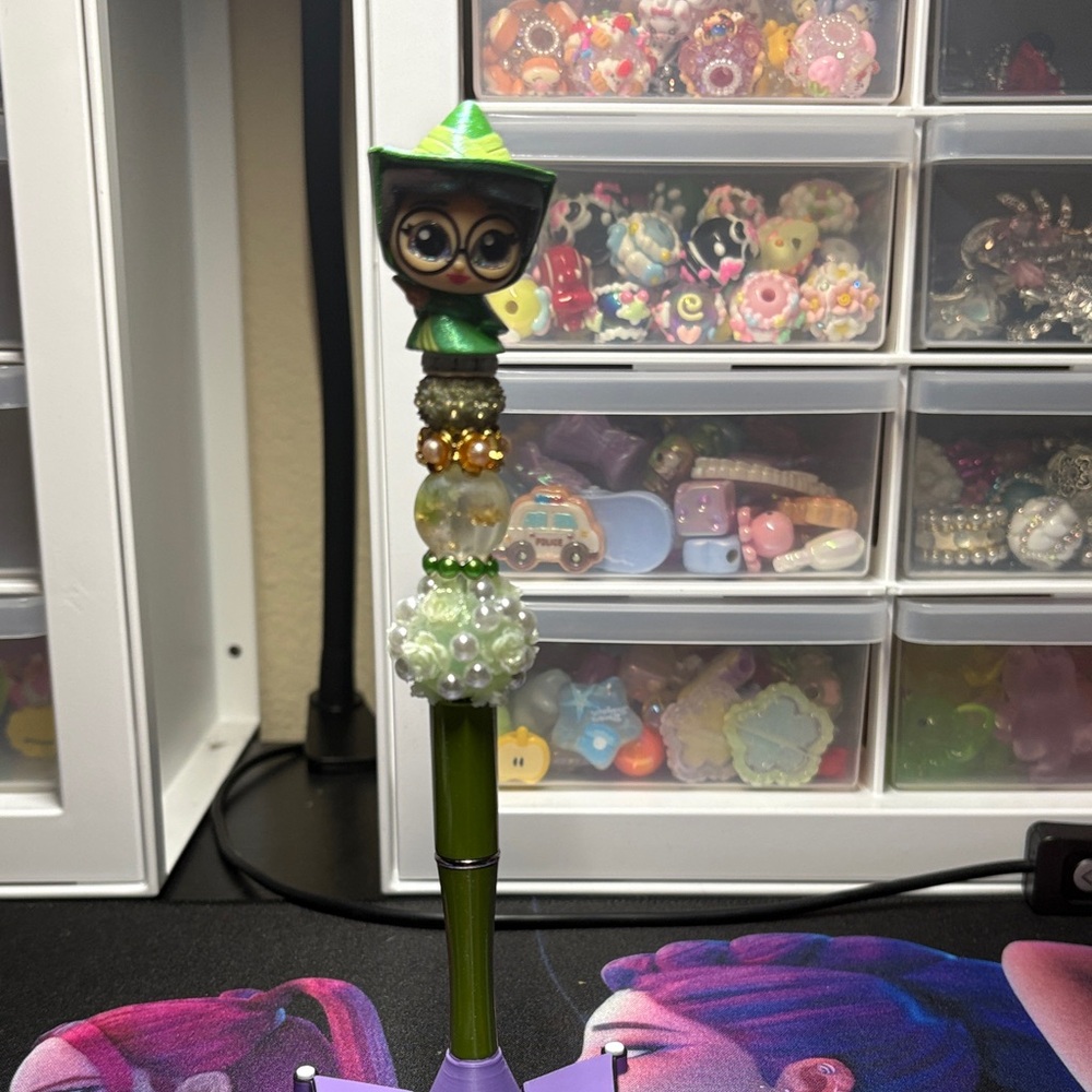 Green Maleficent Fairy
